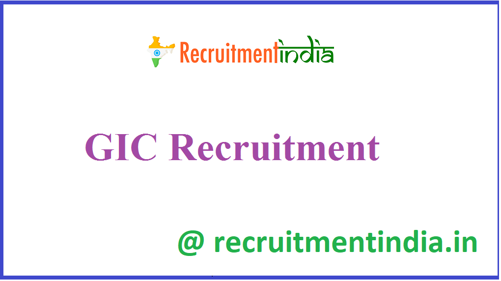 GIC Recruitment