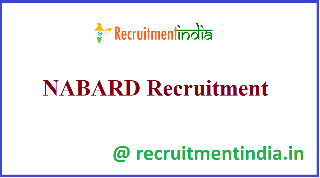 NABARD Recruitment 