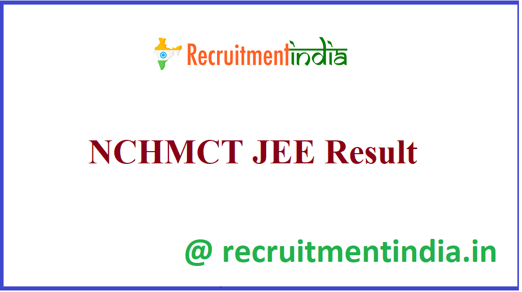 NCHMCT JEE Result
