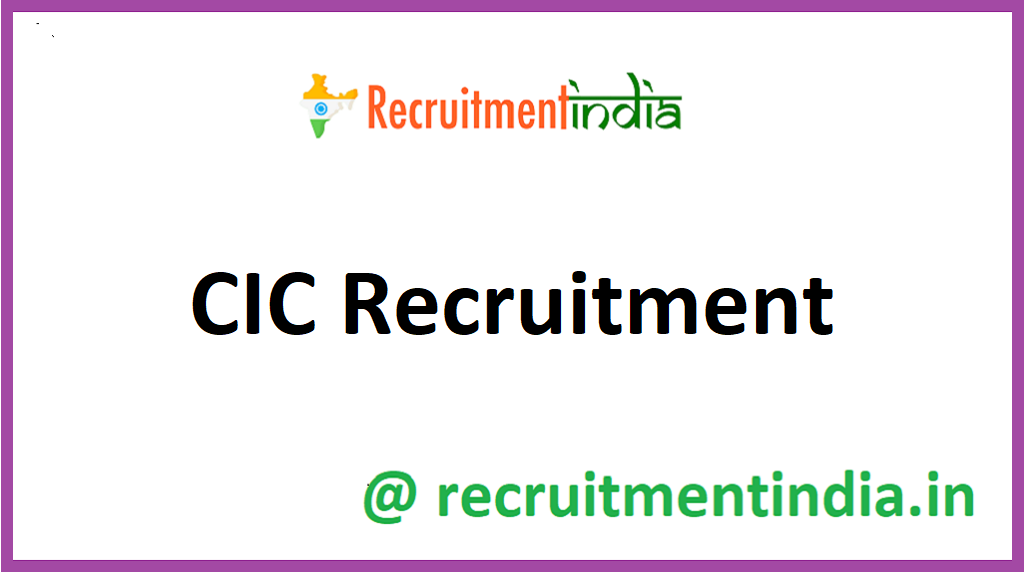 CIC Recruitment