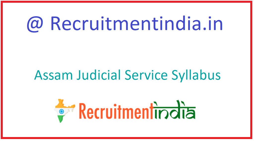 Assam Judicial Service Syllabus