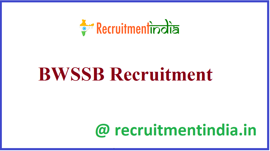 BWSSB Recruitment 