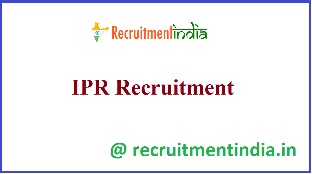 IPR Recruitment