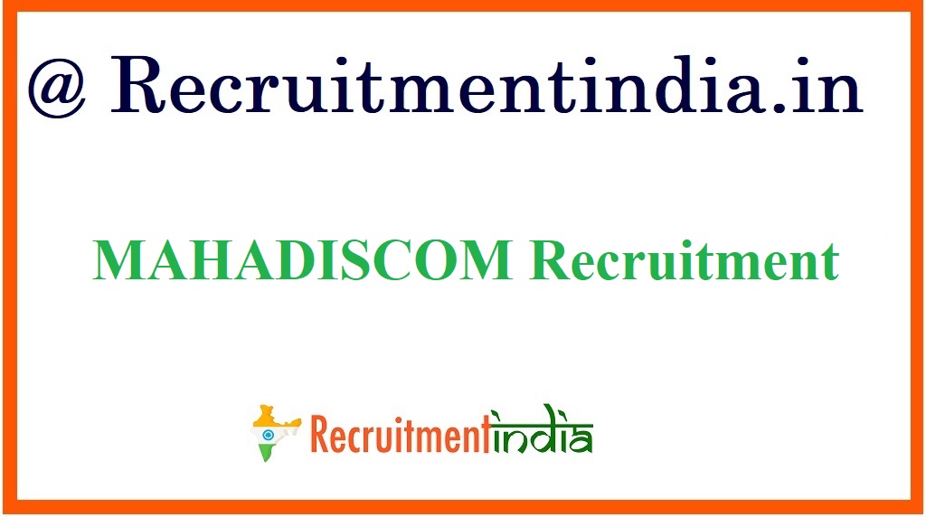 MAHADISCOM Recruitment