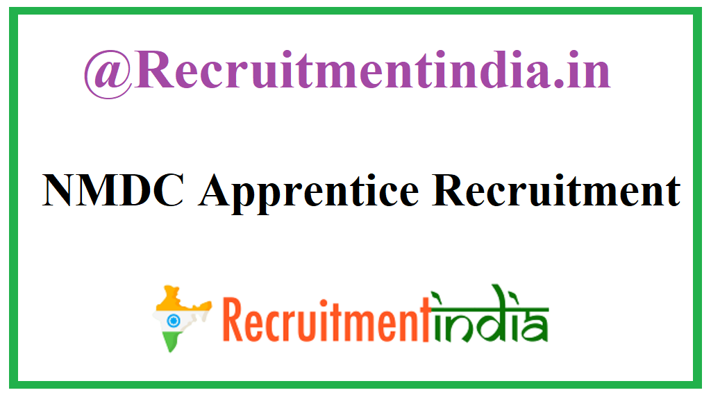 NMDC Apprentice Recruitment