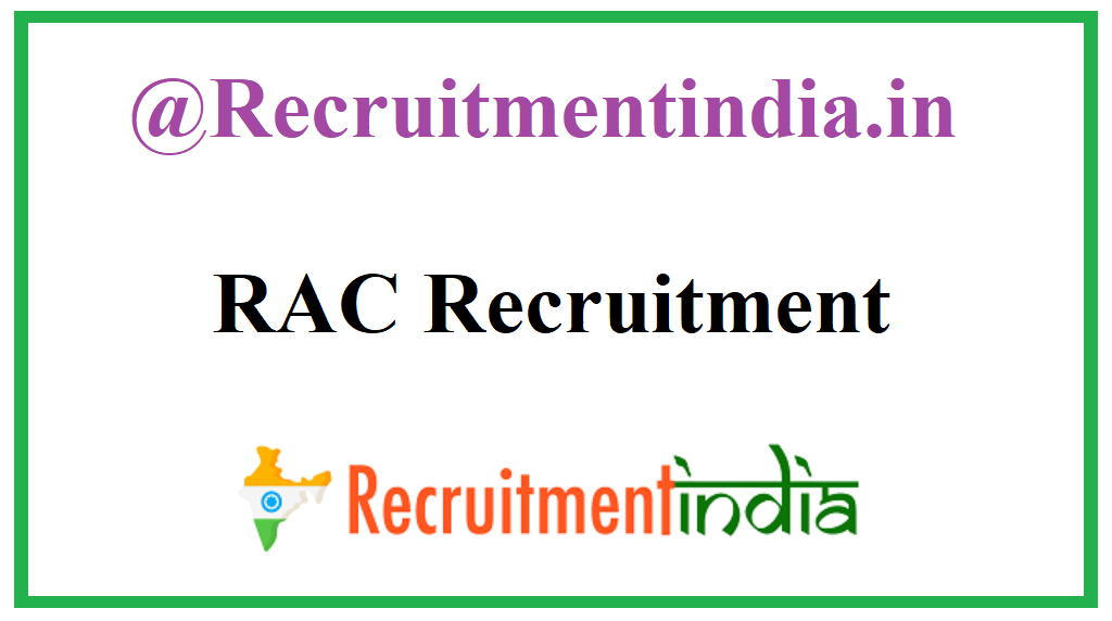RAC Recruitment
