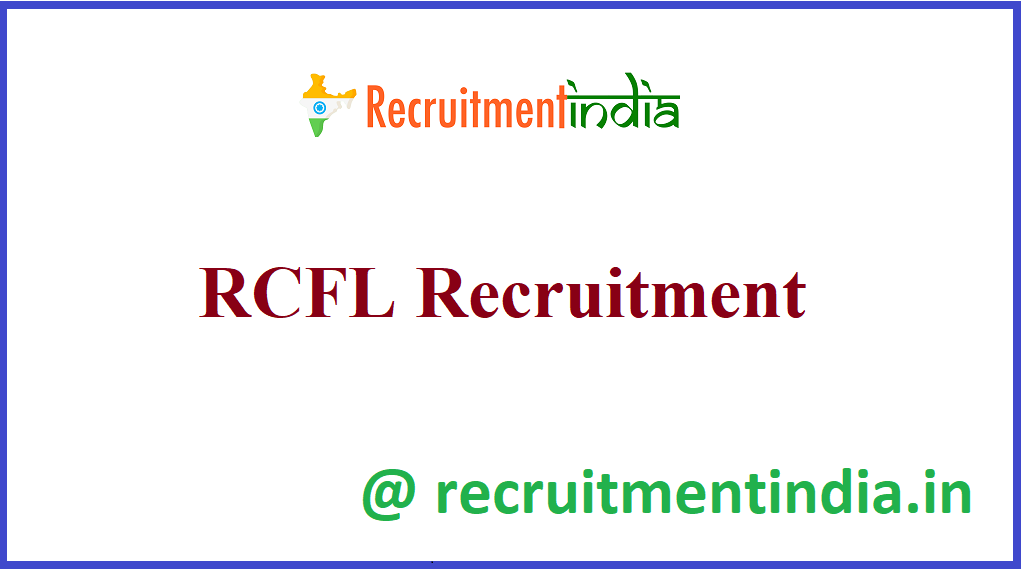 RCFL Recruitment 