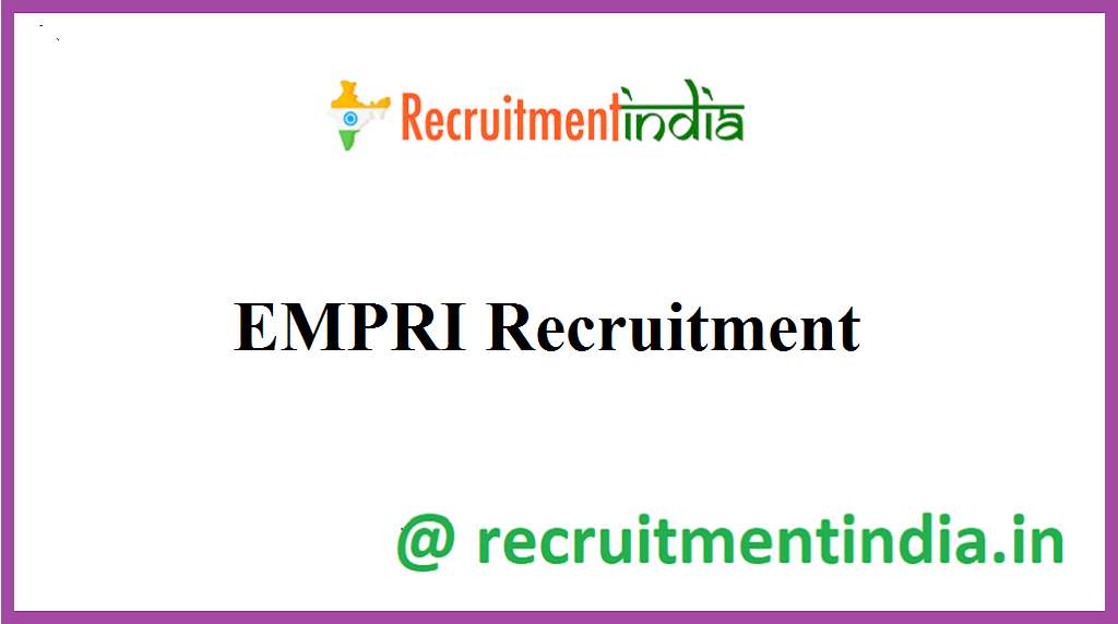 EMPRI Recruitment