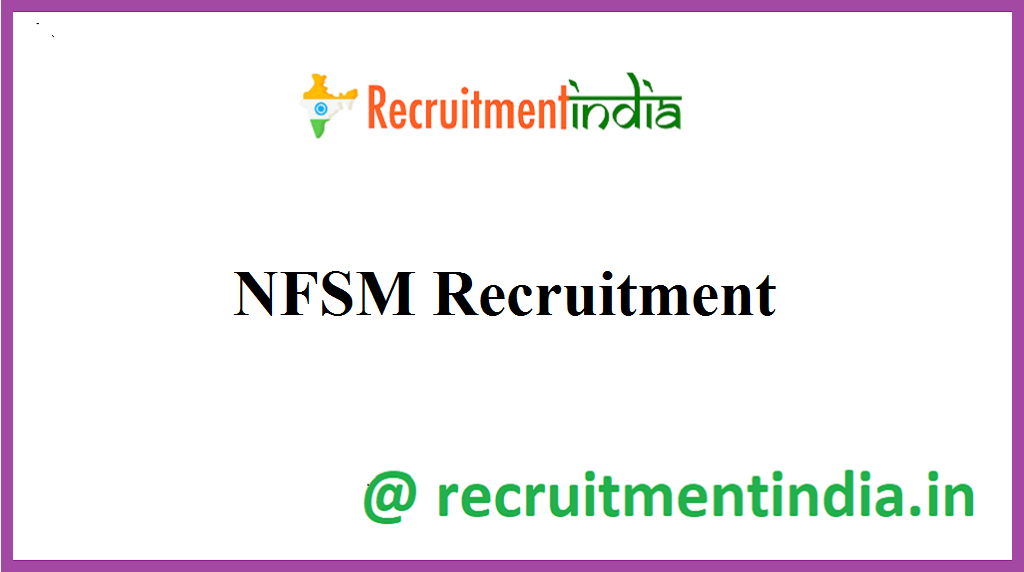 NFSM Recruitment