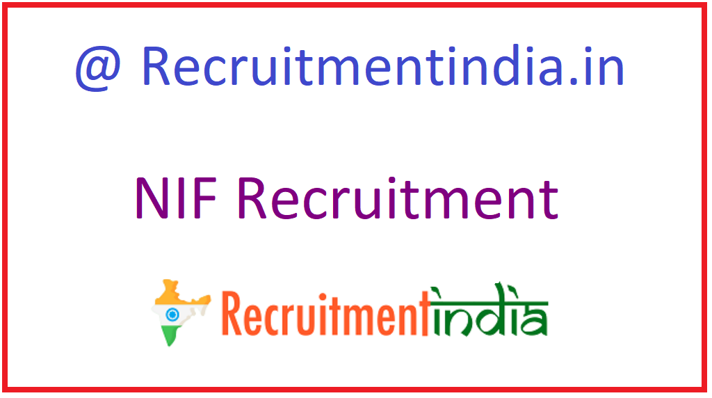 NIF Recruitment