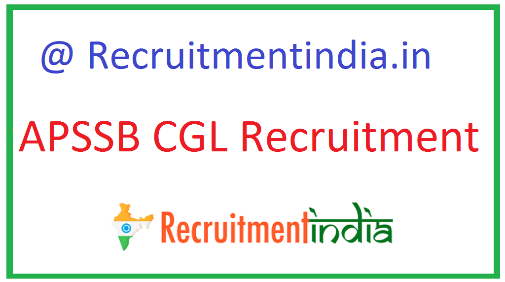 APSSB CGL Recruitment