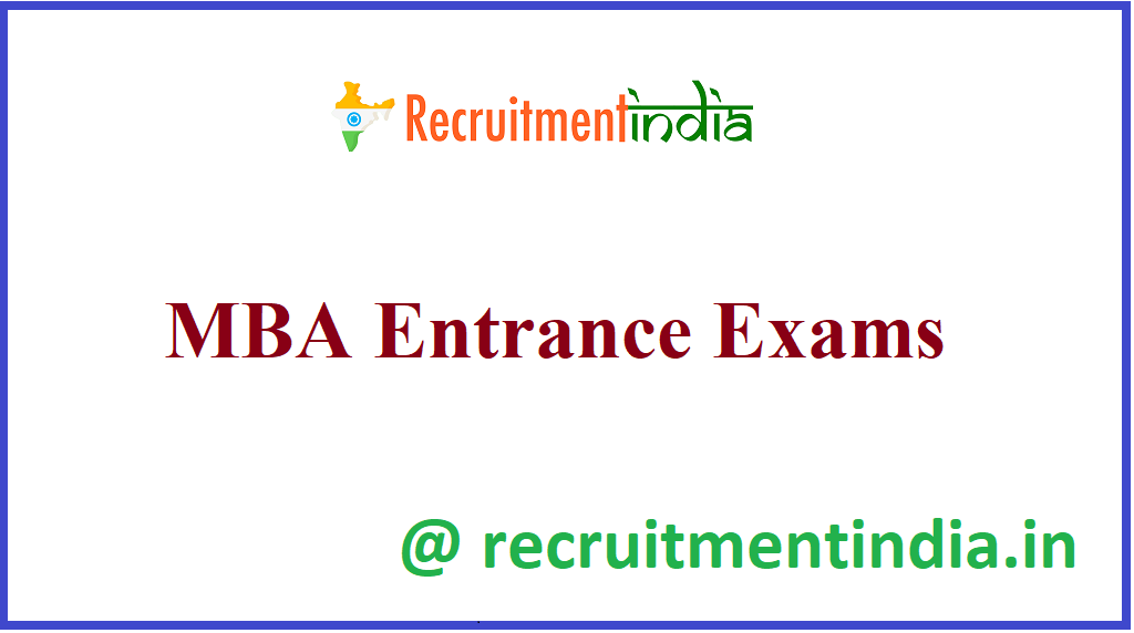 MBA Entrance Exams 