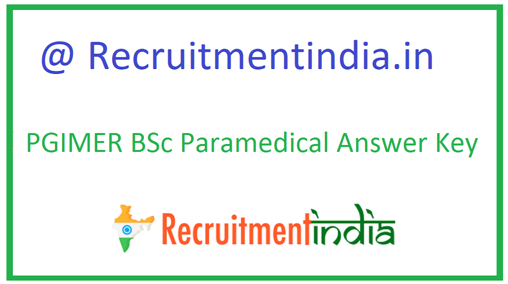 PGIMER BSc Paramedical Answer Key