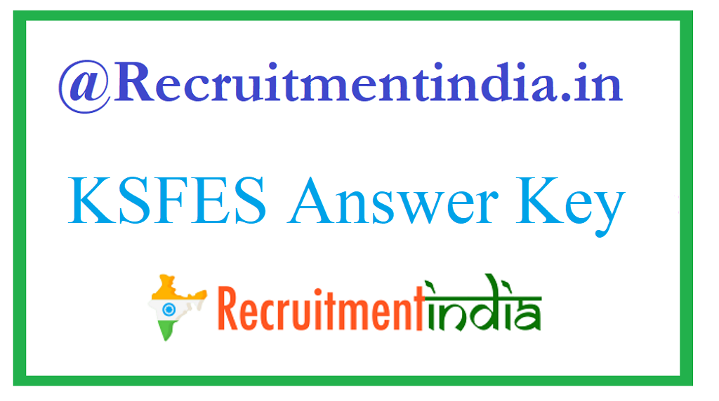 KSFES Answer Key