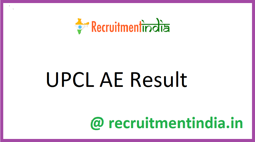UPCL AE Result