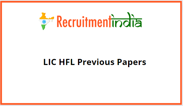 LIC HFL Previous Papers