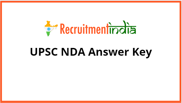 UPSC NDA Answer Key